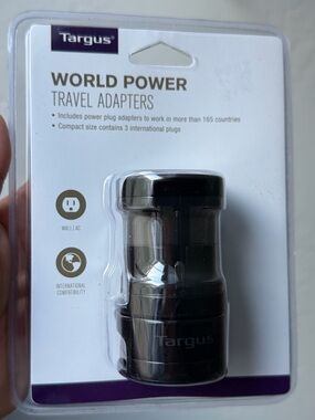 Targus World Power Travel Adapter - APK01US1 Brand New And Seal